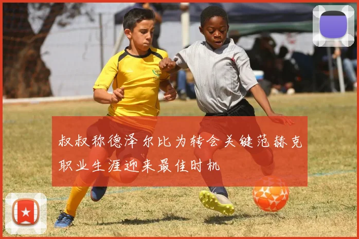 叔叔称德泽尔比为转会关键范赫克职业生涯迎来最佳时机